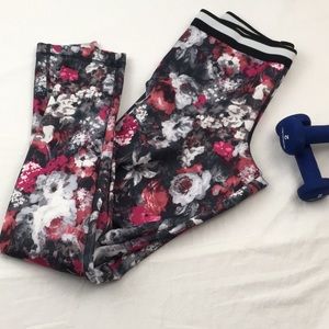 Forever 21 floral workout leggings